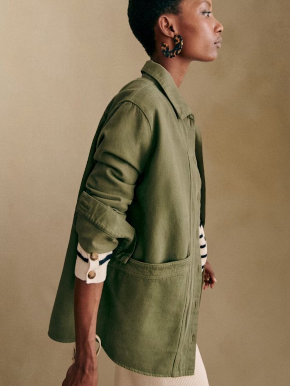 Will Jacket in Olive Green